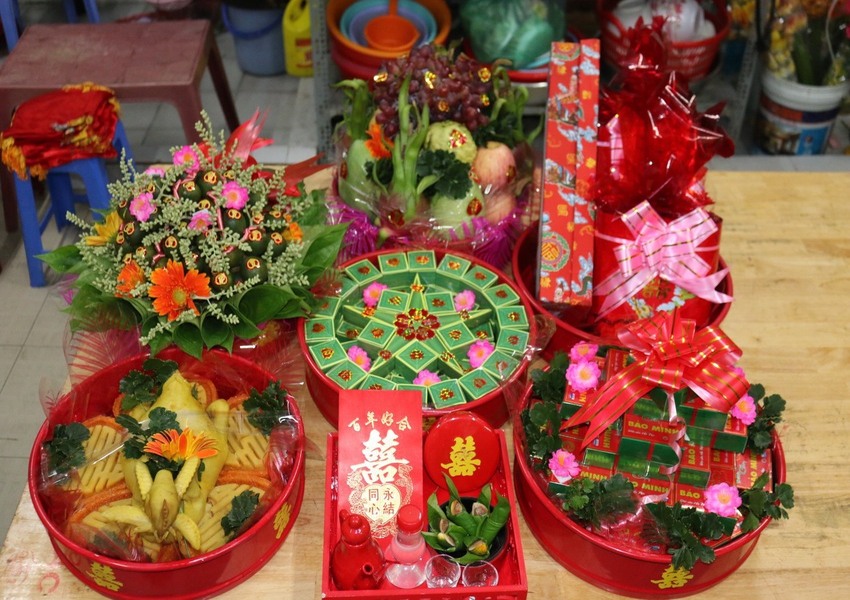 Hướng dẫn cách làm mâm quả cưới đơn giản, tiết kiệm chi phí