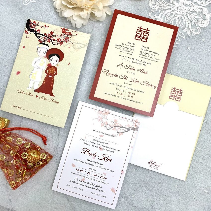 Giới thiệu về thiệp cưới Chibi