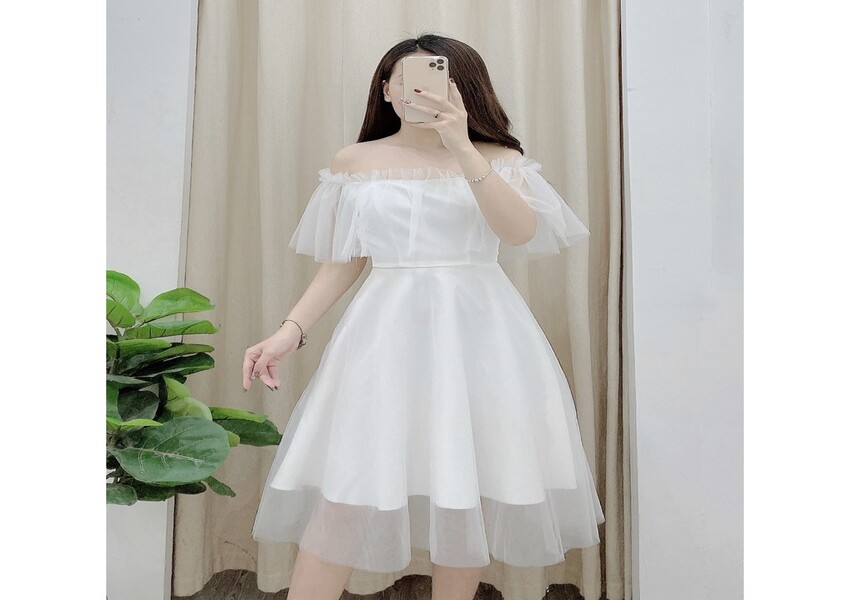 Váy dự tiệc cưới xinh xắn tại Dottie